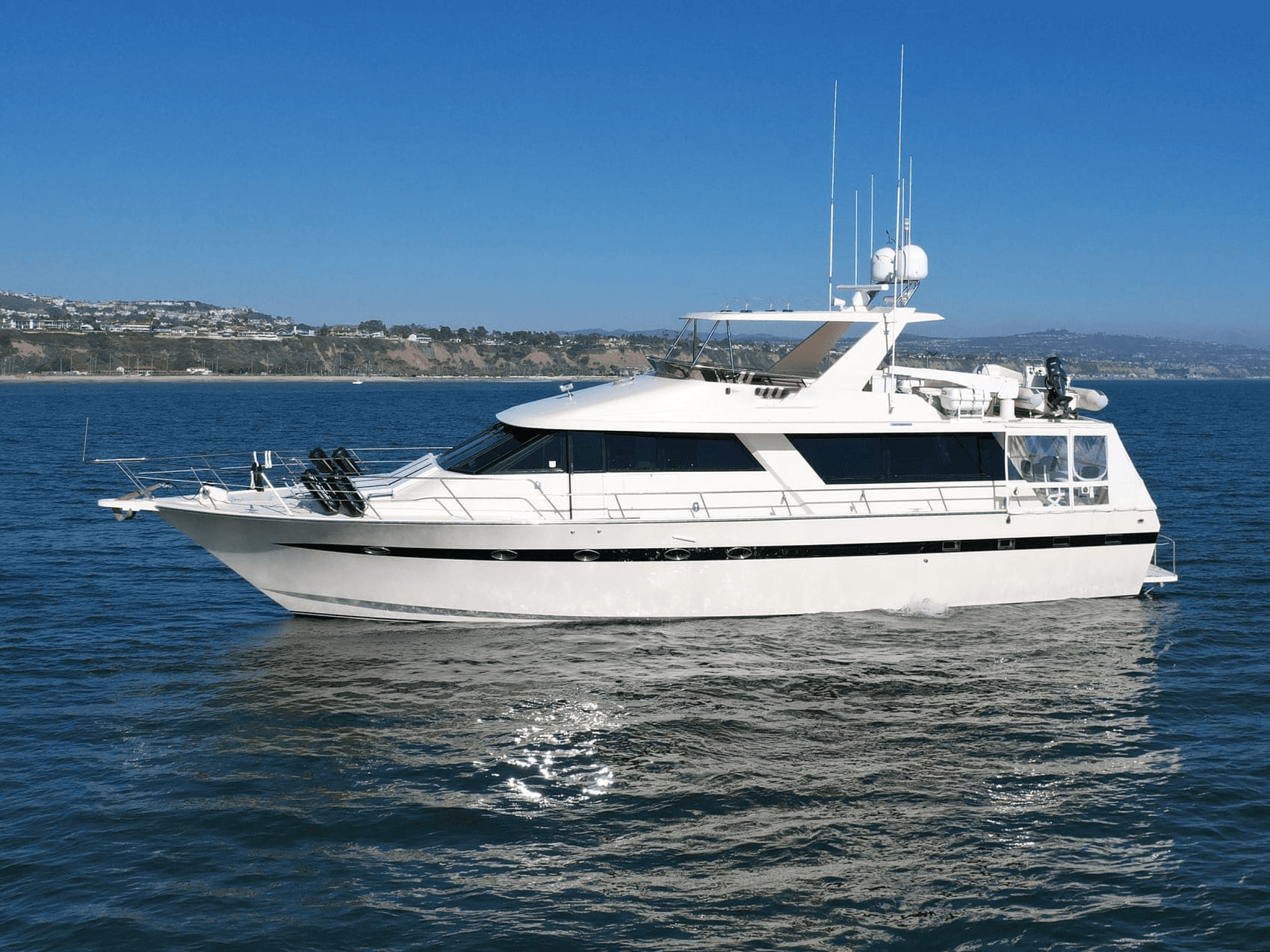 Luxury 70' Pilot Yacht Charter in Marina del Rey