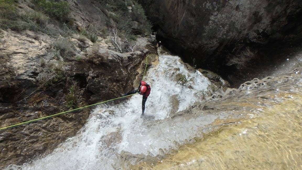 Canyoneering Adventure with Alicante Aventura at Barranco de Relleu