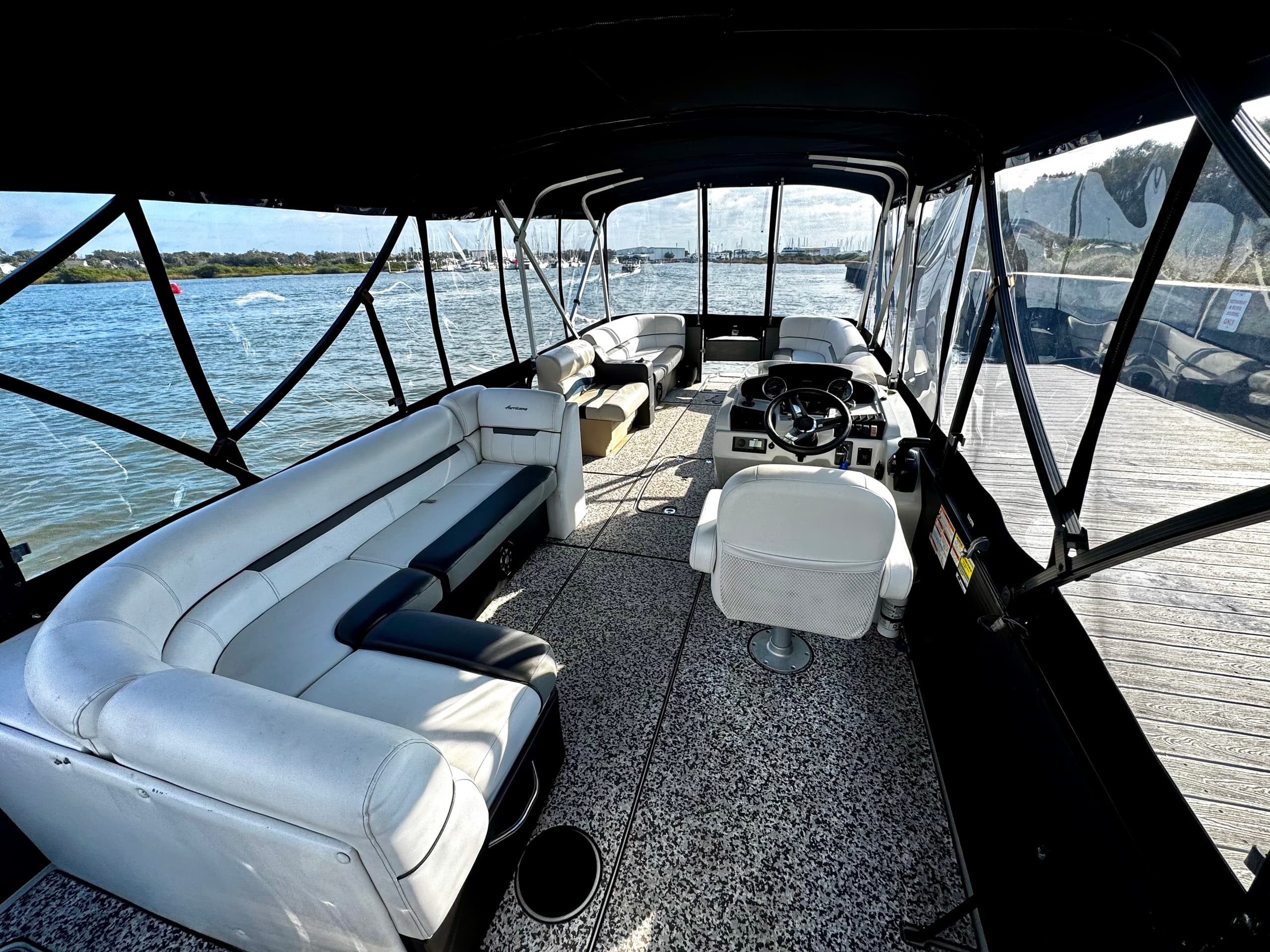 Enclosed Private Party Boat in St Augustine: Weatherproof Sunset Cruises