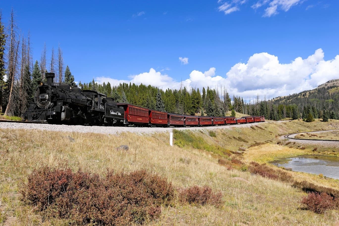 Chama to Antonito Scenic Train Journey in New Mexico