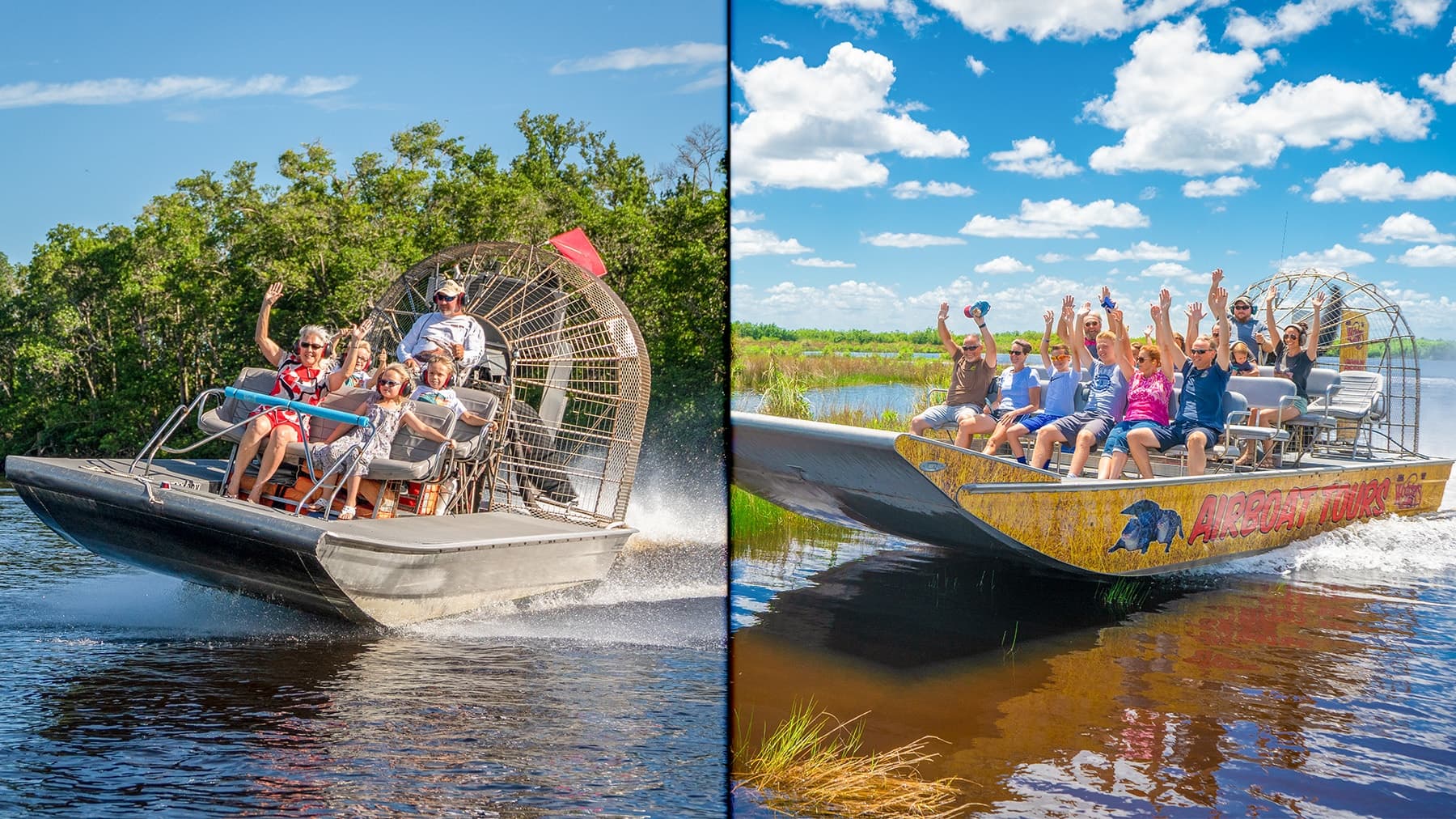 Mangrove Tunnel & Grassland Combo in Everglades City