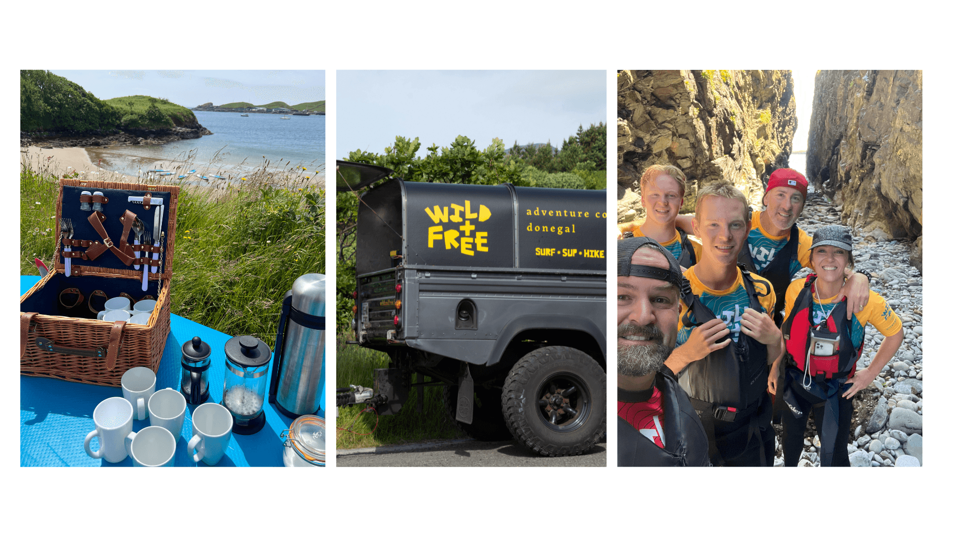Full Day Adventure with Wild and Free in Donegal