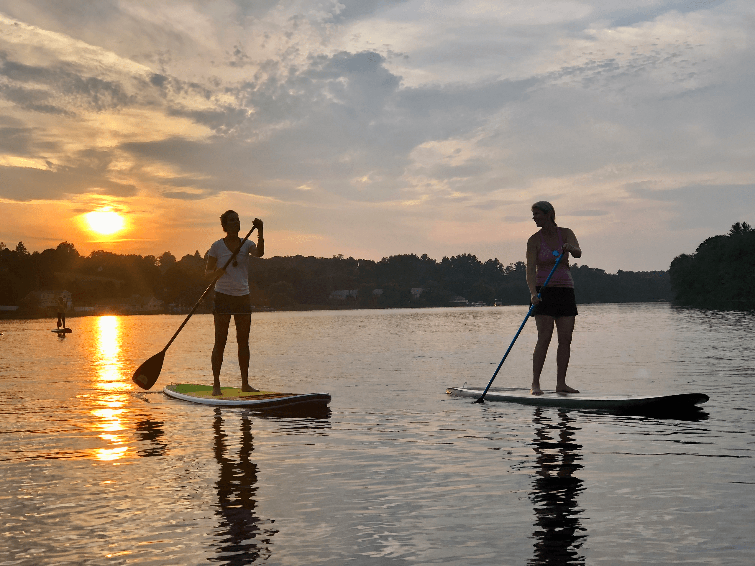 Water-Activities: Sunset SUP Yoga & Paddle in Amesbury