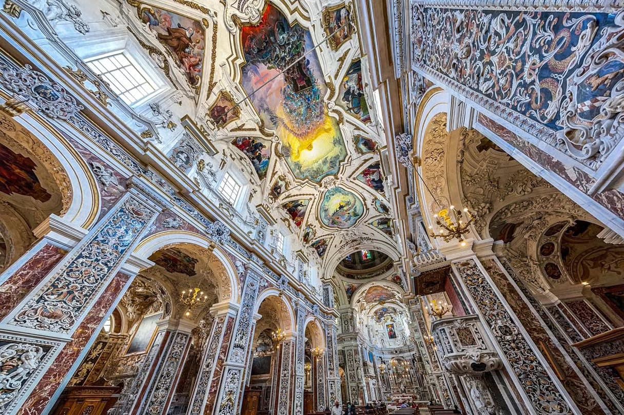 Baroque Churches Walking Tour with Kairos in Palermo