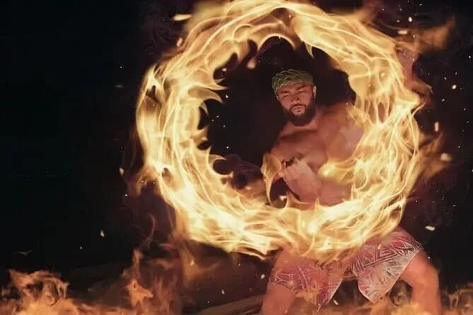 Mauka Warriors Luau: Kapolei Luau with Fire-Knife Show & Diamond Head Views