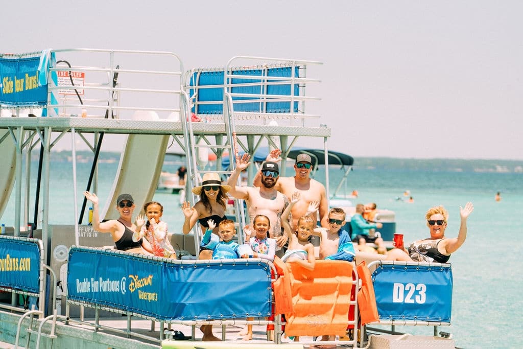 14-Person Double-Decker Pontoon Rental in Fort Walton Beach