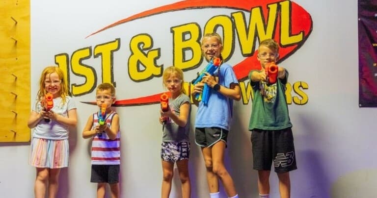 Indoor Adventure: Nerf Wars Arena at First and Bowl