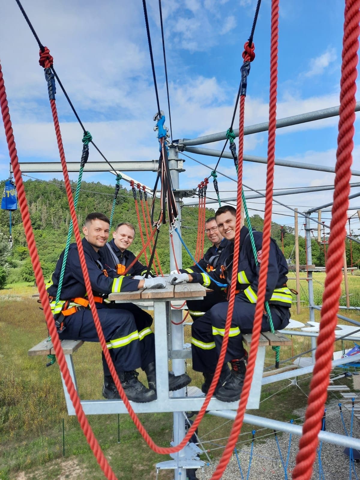 High Ropes Adventure with Hochseilgarten Frankenturm