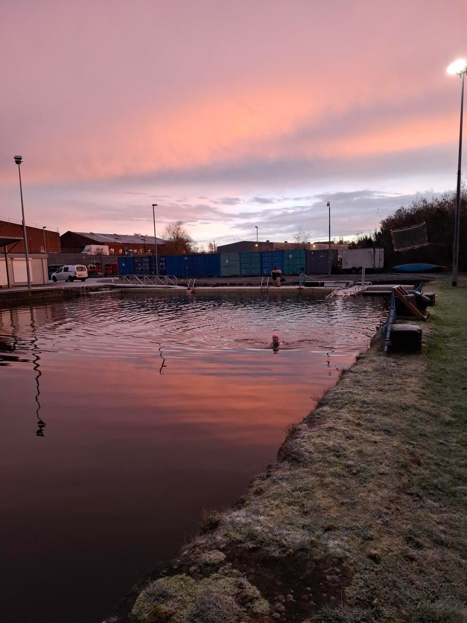 Cold Water Swim & Sauna at Pinkston Watersports Glasgow