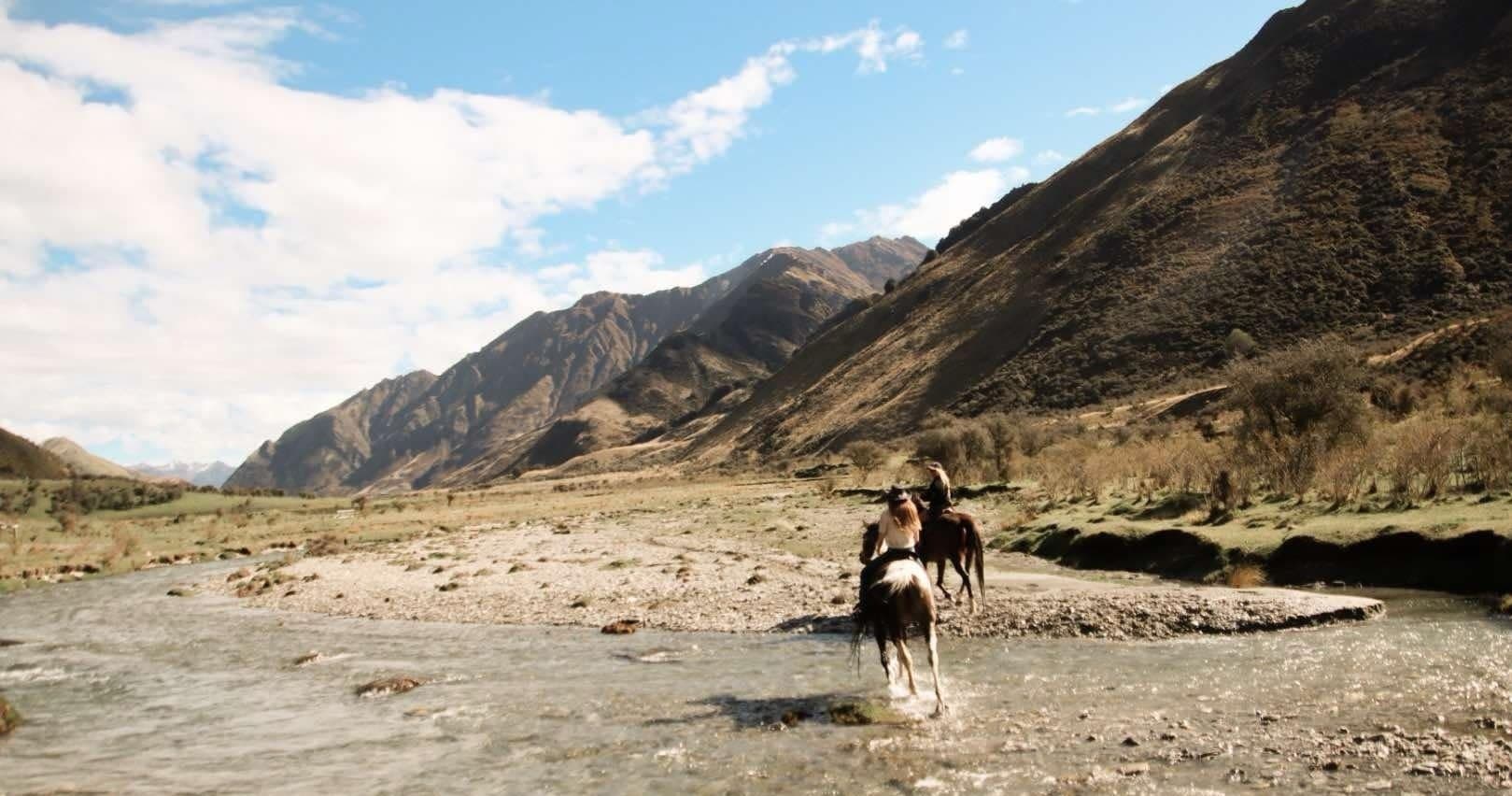 Horseback Adventure at Moke Lake with Moke Lake Horse Treks