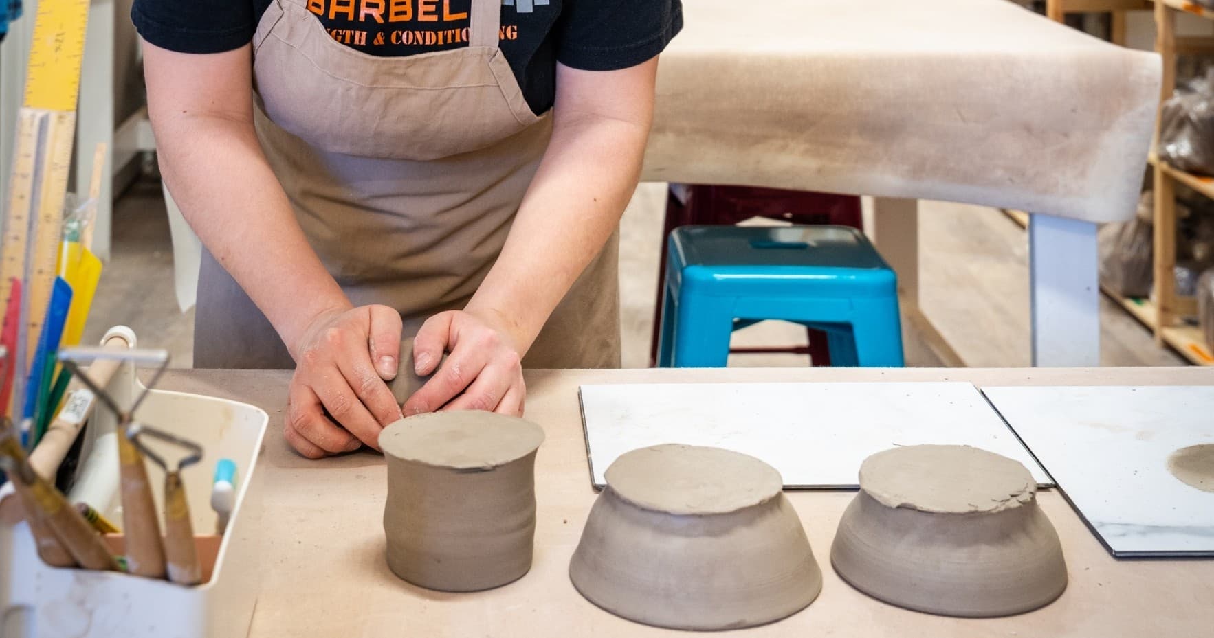 Wheelthrowing 101 in South Philadelphia: Join the Waitlist at Black Hound Clay Studio South photo 1