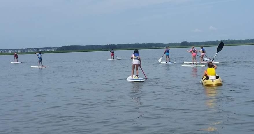 Water Activities with EcoBay Kayaking Adventures in Indian River Bay