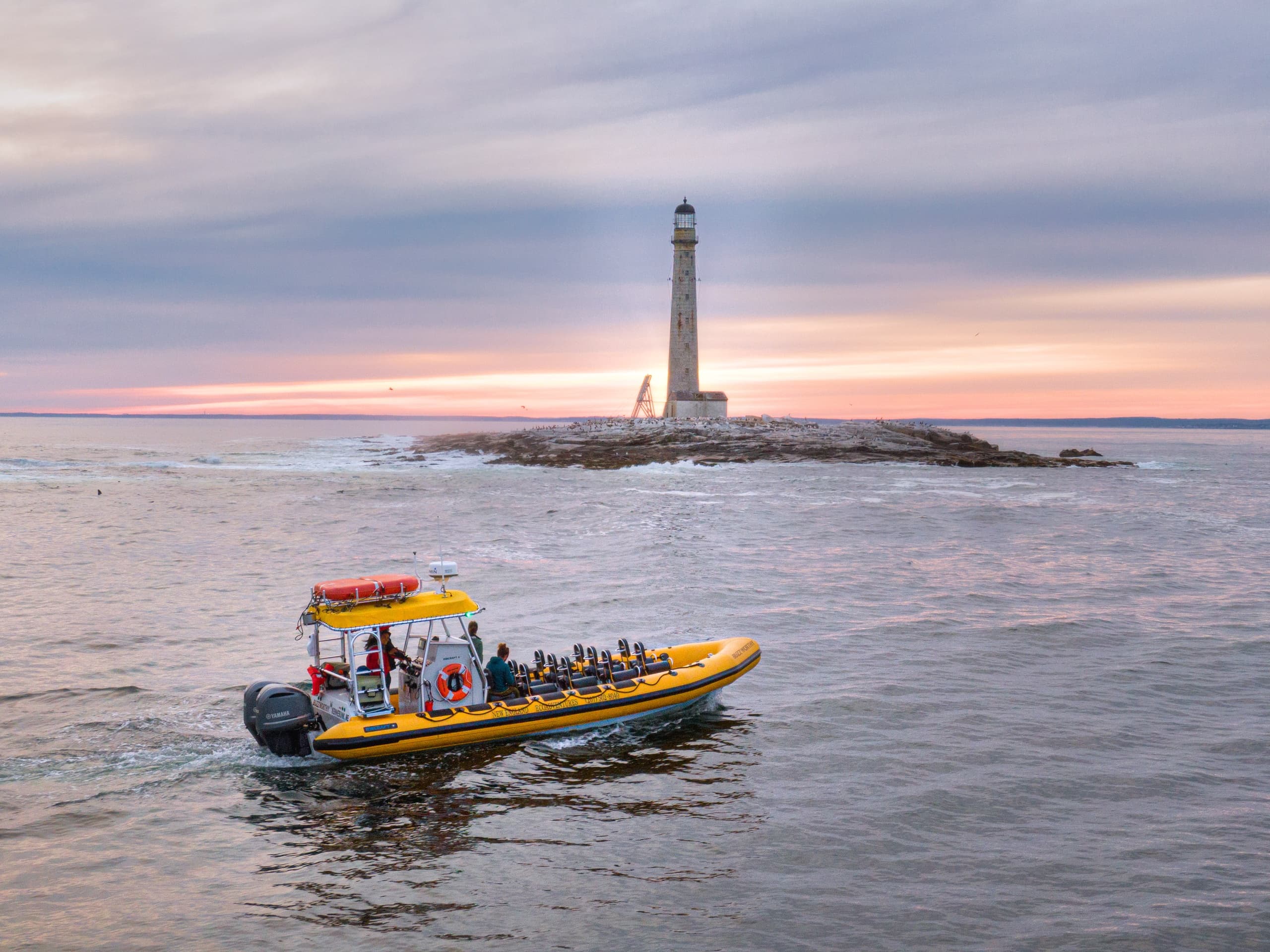 Experience the Boon Island Light Sunset Seal Watch: New England’s Premier Wildlife and Lighthouse Boat Tour