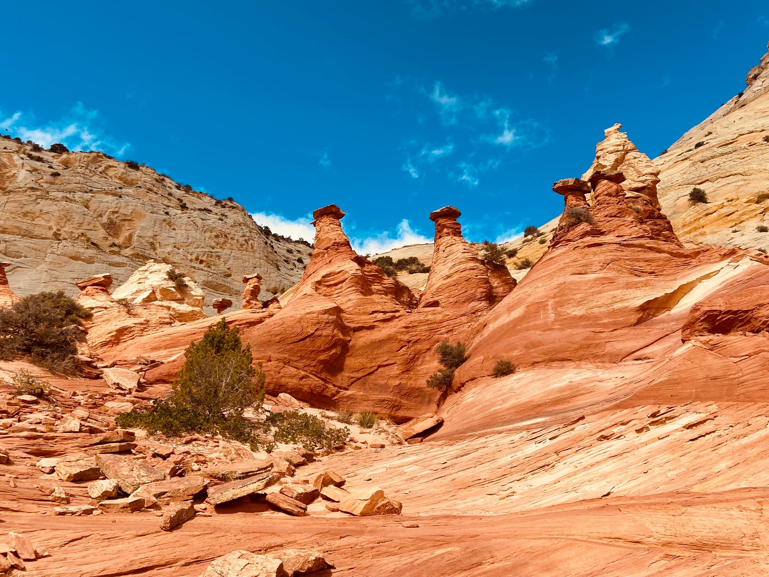 Red rock hoodoos and sweeping canyon vistas for hiking in Utah
