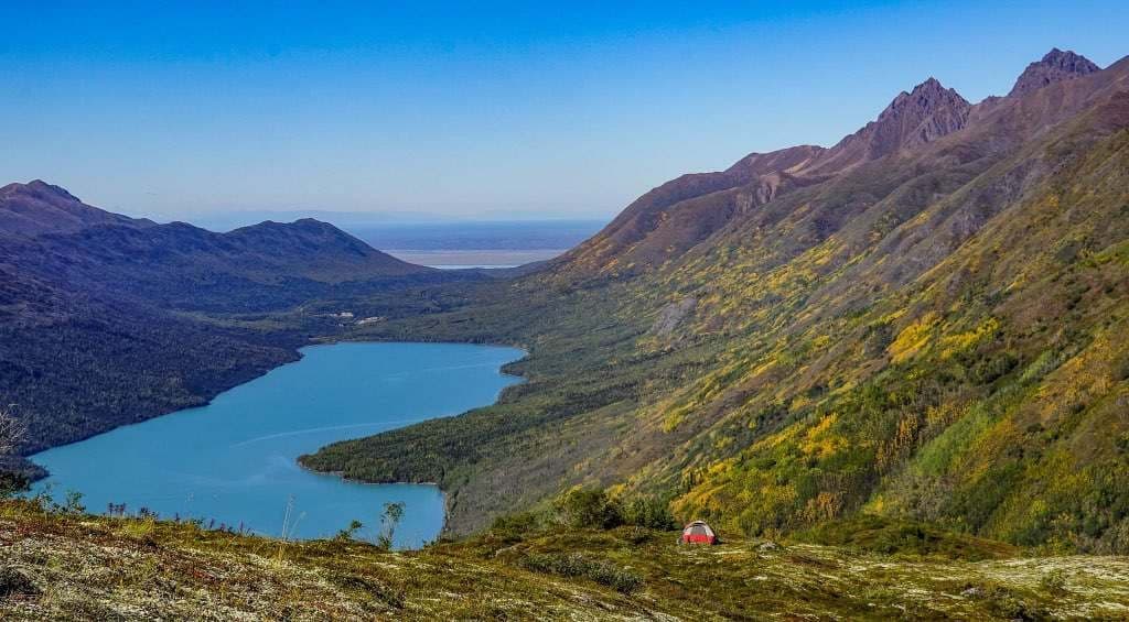 Kayaking, Hiking & Biking at Eklutna Lake, Alaska
