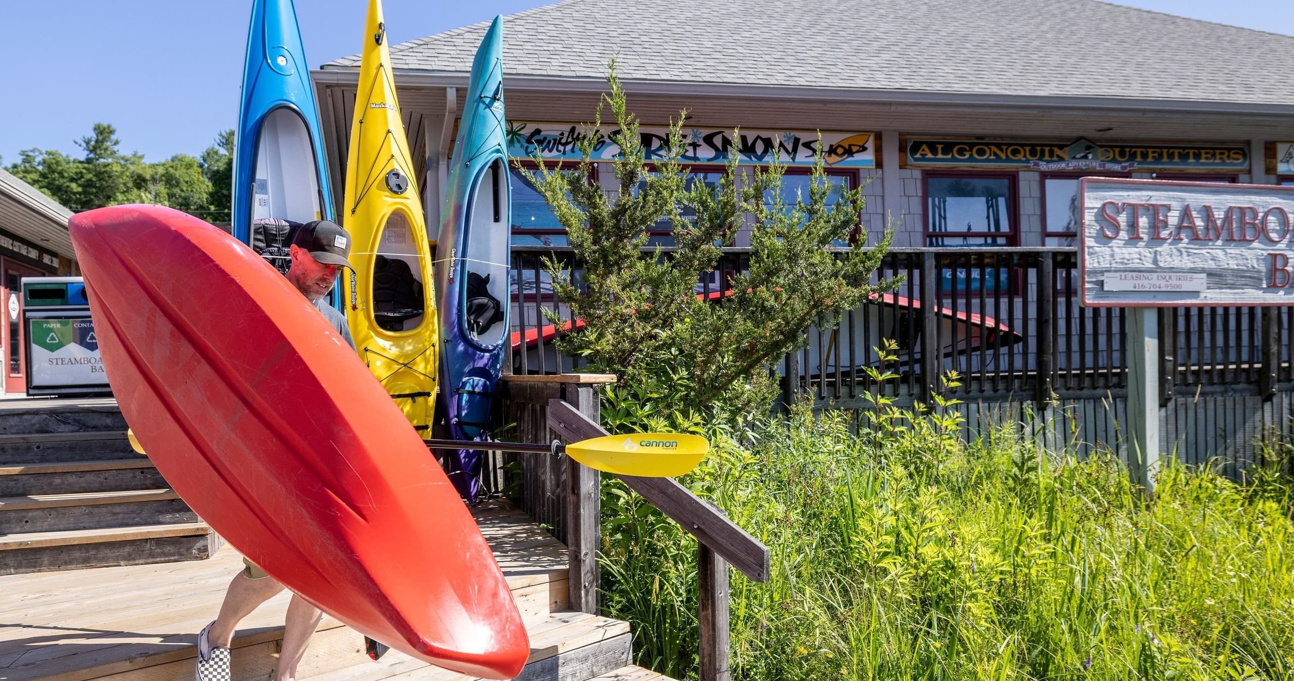 Water Activities at Algonquin Outfitters Canoe Lake