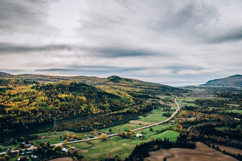 Helicopter Flight in Baie-St-Paul by Héli-Charlevoix