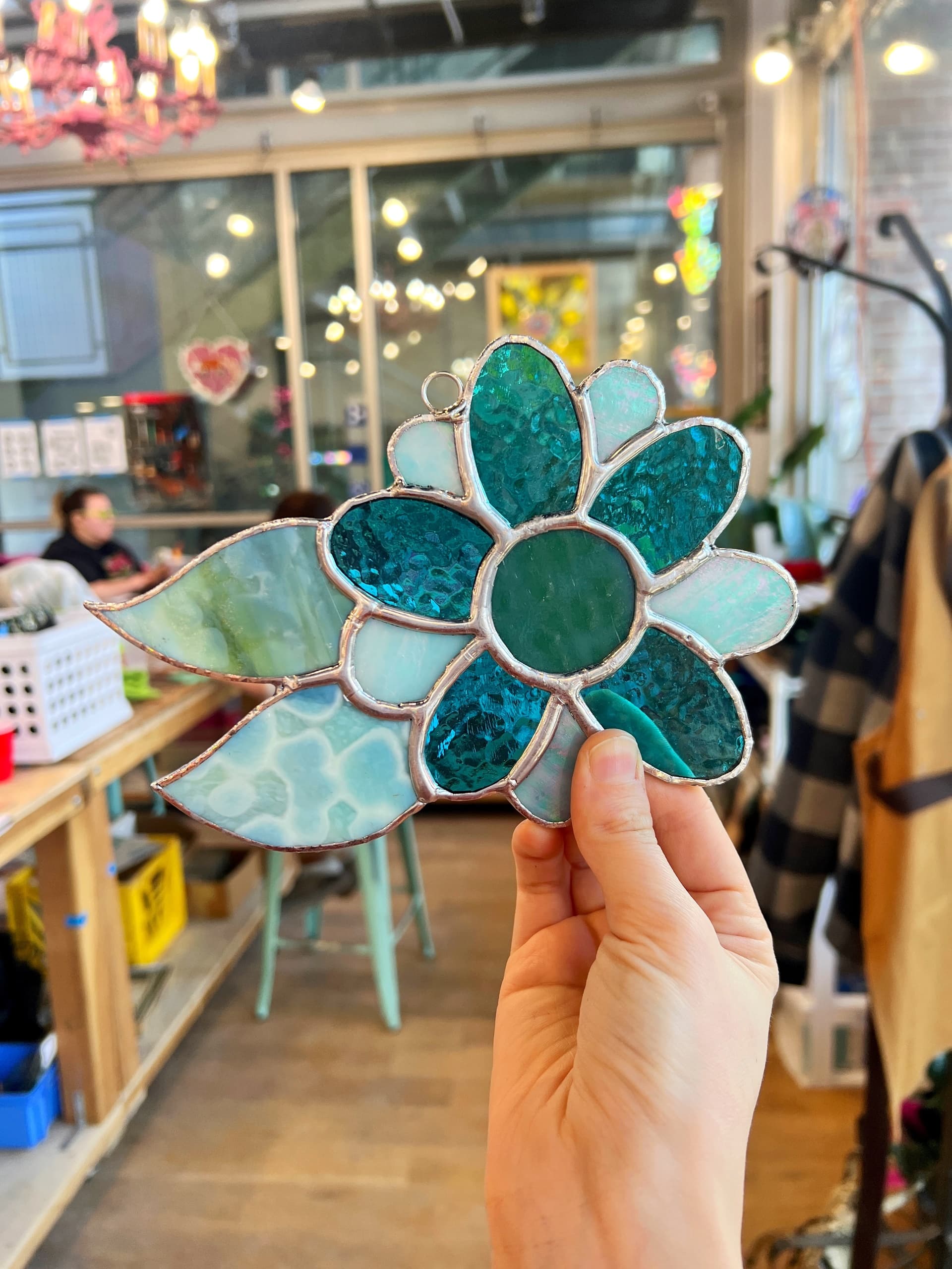 Mothers Day Stained Glass Workshop in Boulder, CO