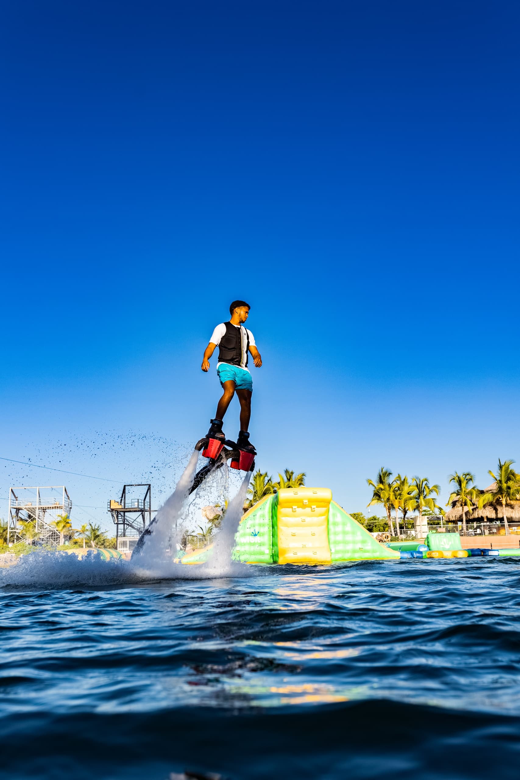 Flyboarding Thrills at Caribbean Lake Park, Punta Cana