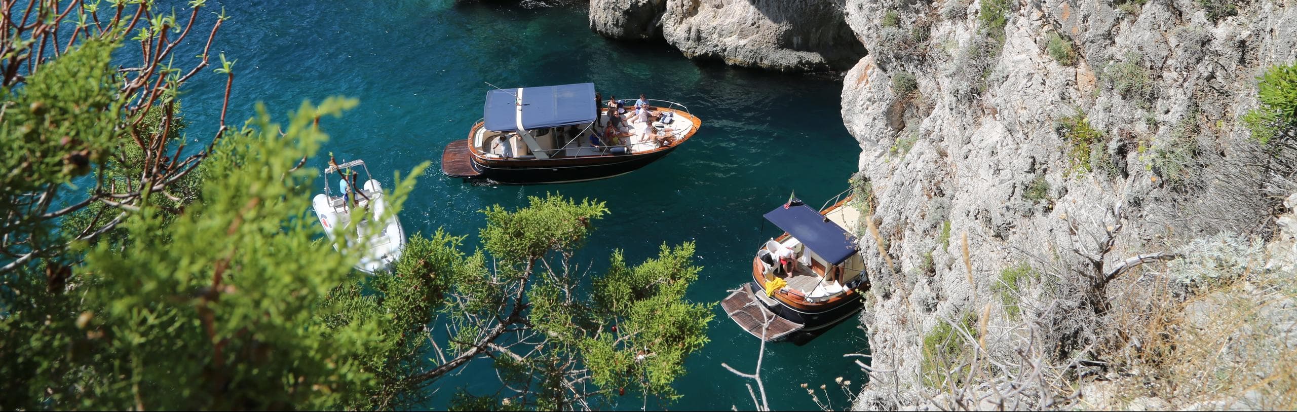 Boat Charter Adventure in Sorrento & Capri from Positano with You Know! S.r.l