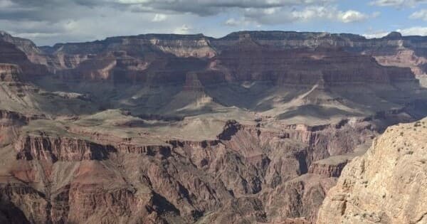Two-Day Grand Canyon West & South Rim Hiking and Camping Adventure from Las Vegas