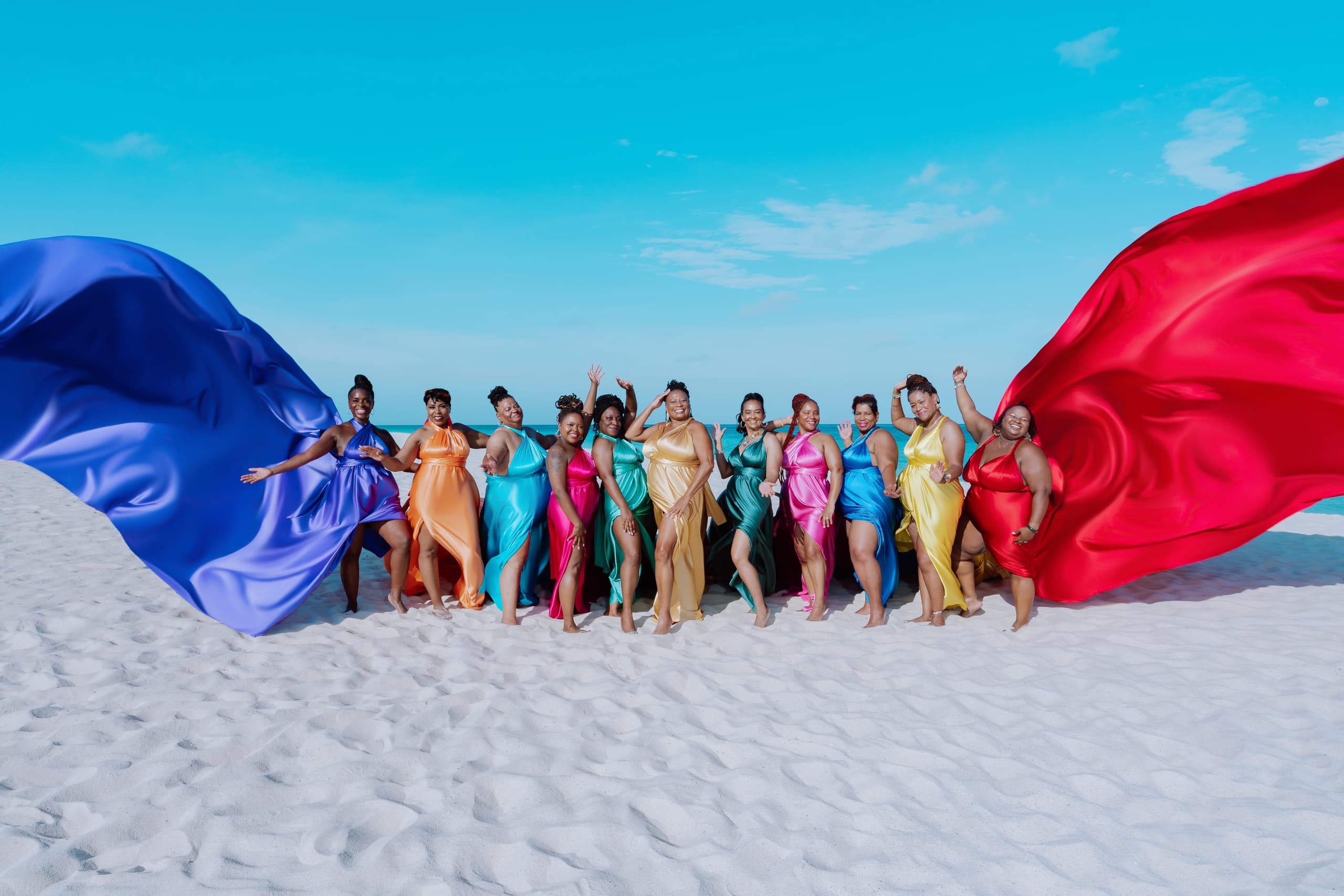 Capture Elegance with the MAXI Flying Dress Photoshoot in Aruba