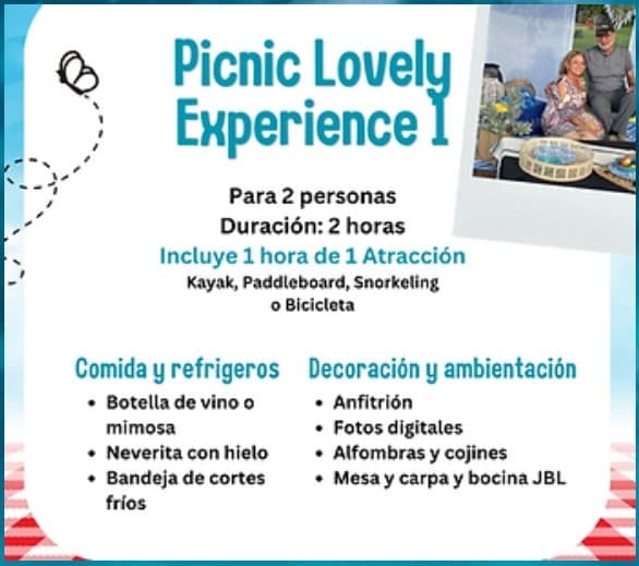 Romantic Lagoon Picnic & Adventure with VIP Adventures Puerto Rico