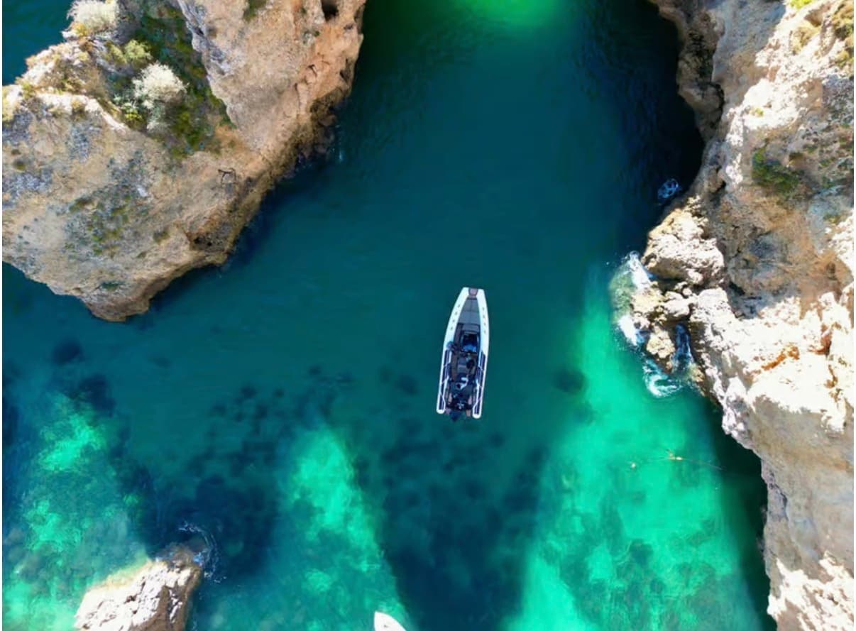 RIB Tour from Lagos: Benagil Caves, Dolphins & Algarve Cliffs photo 1