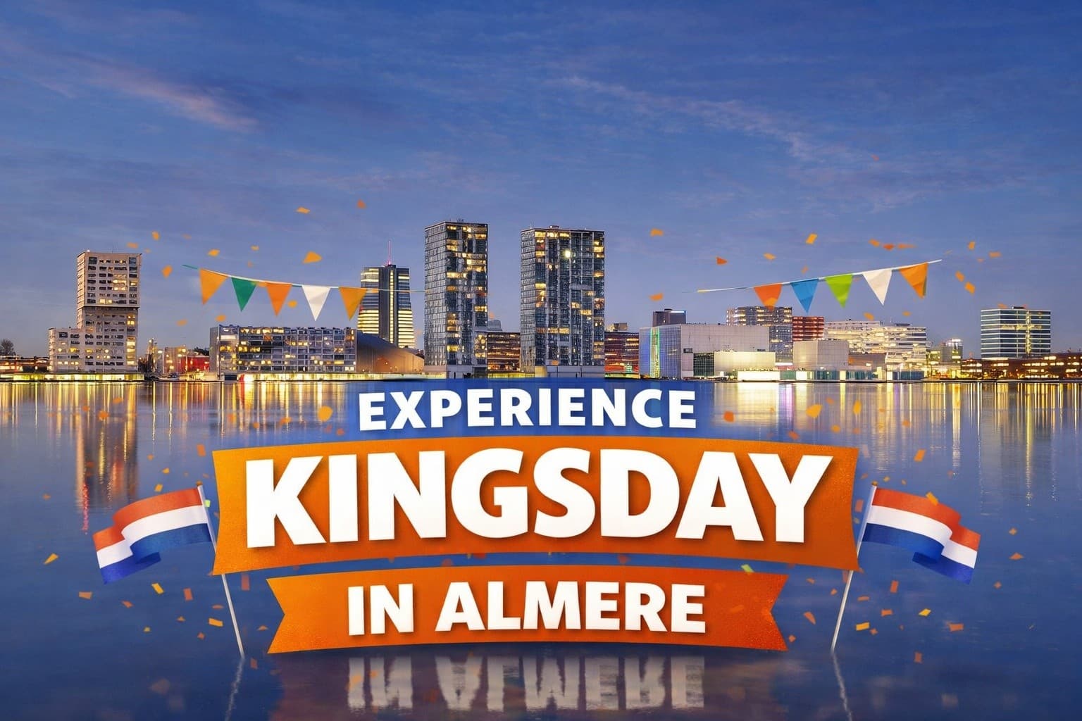 Koningsdag Boat Cruise on Weerwater: 5-Hour Party Sloep in Almere photo 1