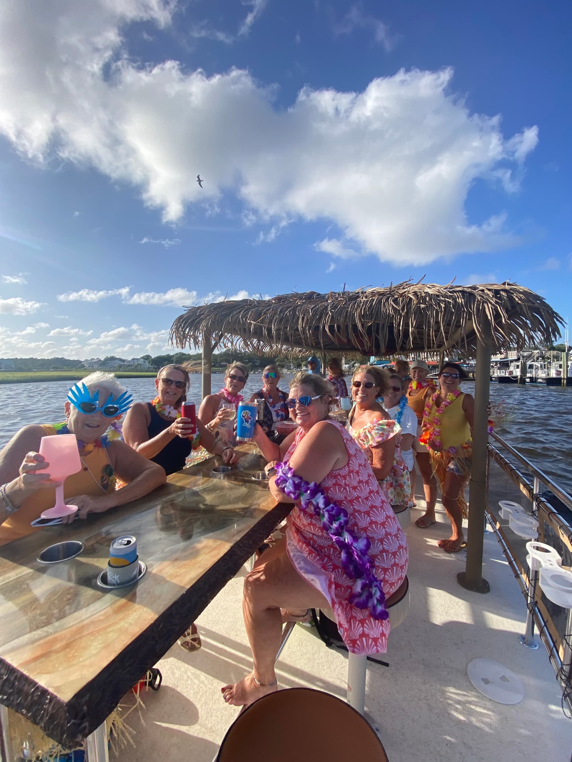 Tiki Time Sunset Cruise | Southport Water Tours NC