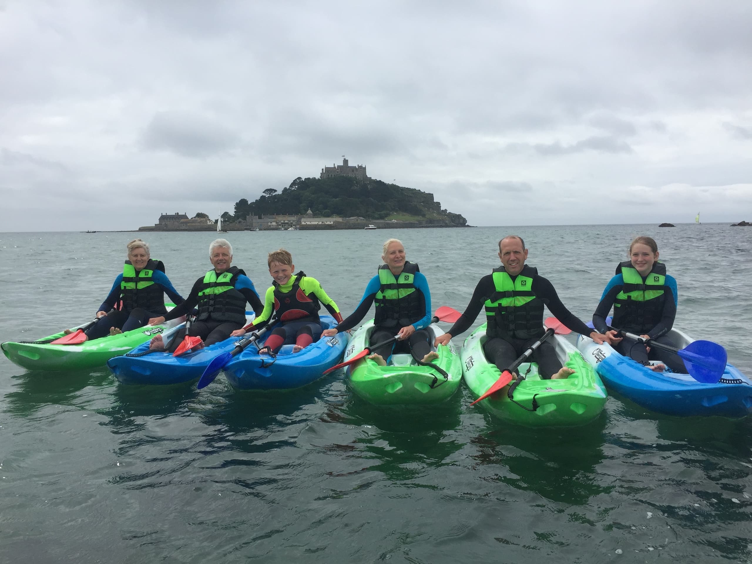 Kayak Adventures with Ocean High in Marazion, England