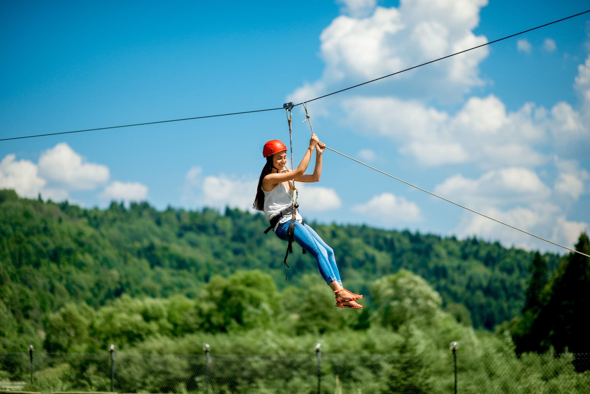 Zipline Thrills with Dells Zipline Adventures