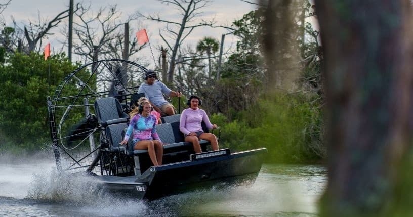Backcountry Airboat Adventure with Blown Away Air Boat Tours in Crystal River