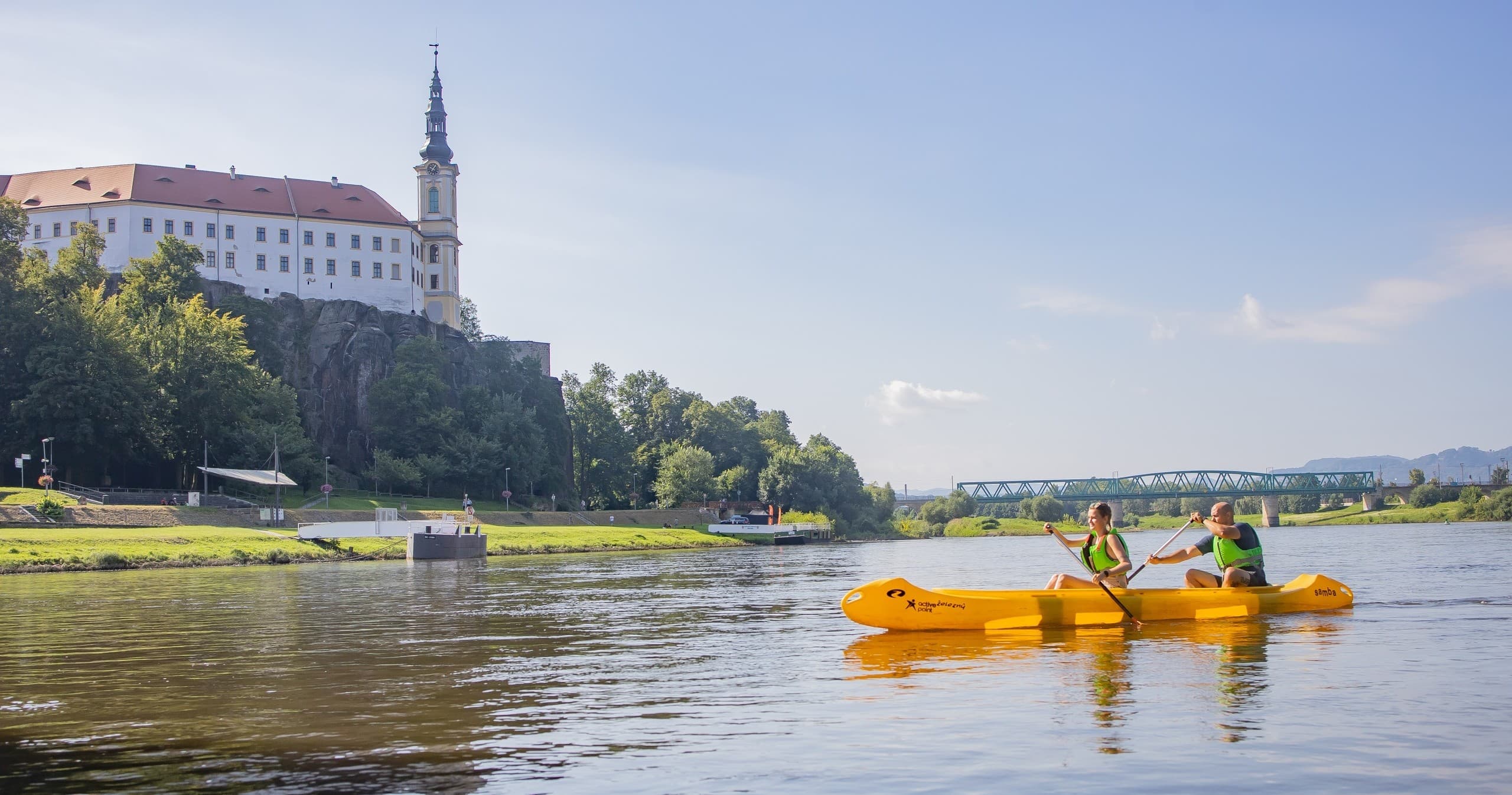 Canoeing Adventure with Active Point Děčín in Czechia