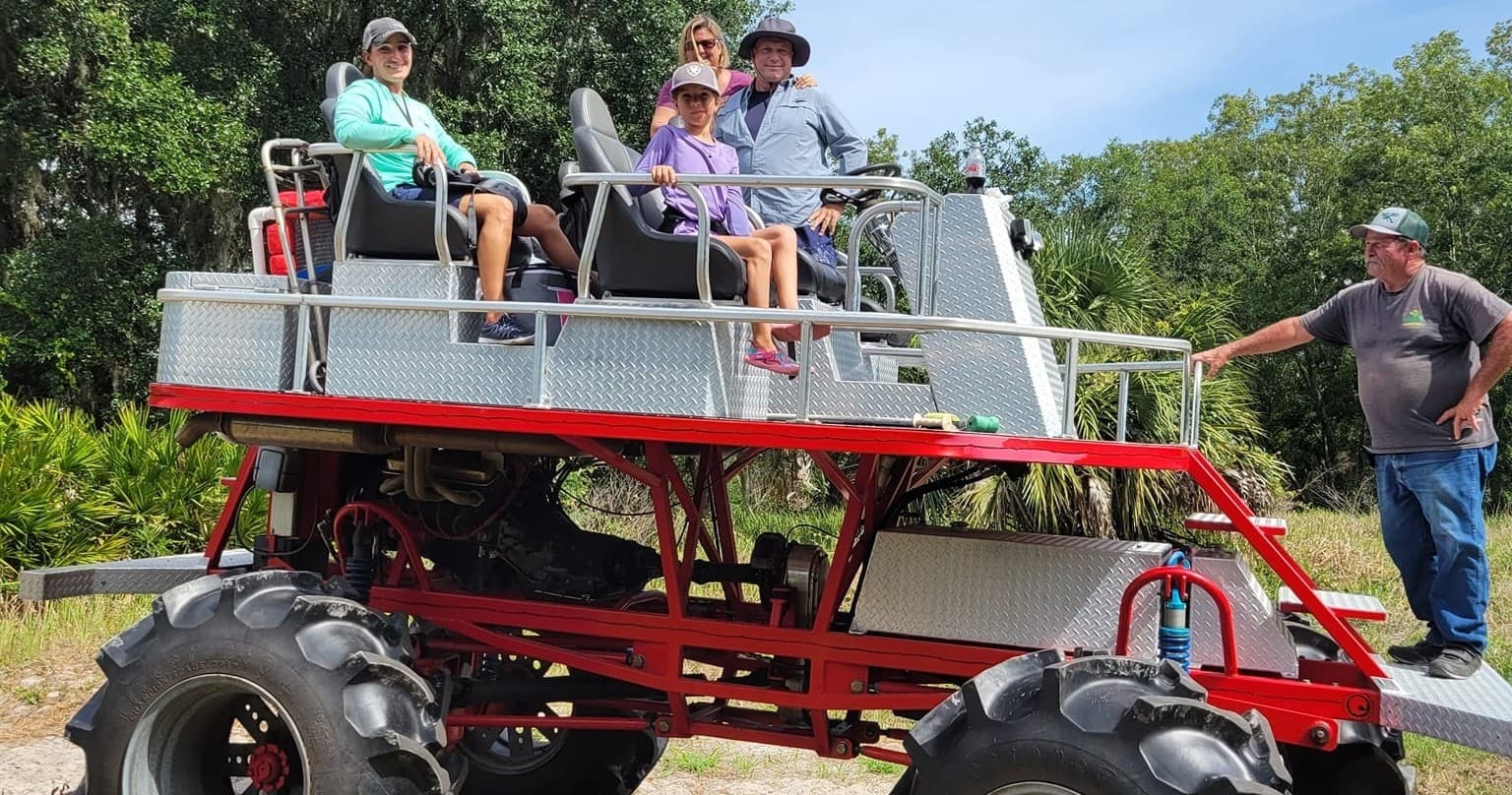 Swamp Buggy Fossil Hunts with Fossil Recovery Exploration