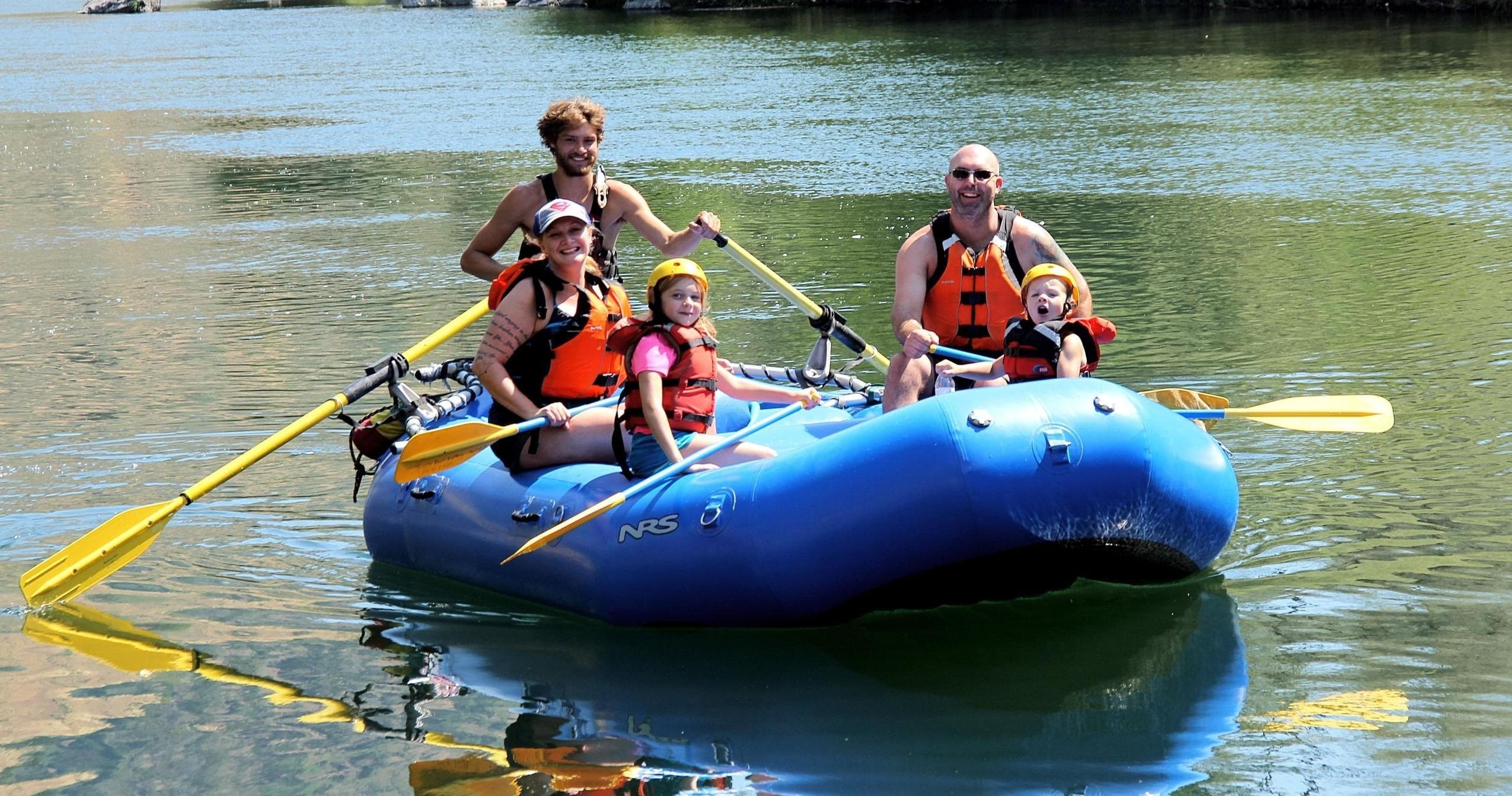 Whitewater Rafting Adventure on Skunk Point Run, CA