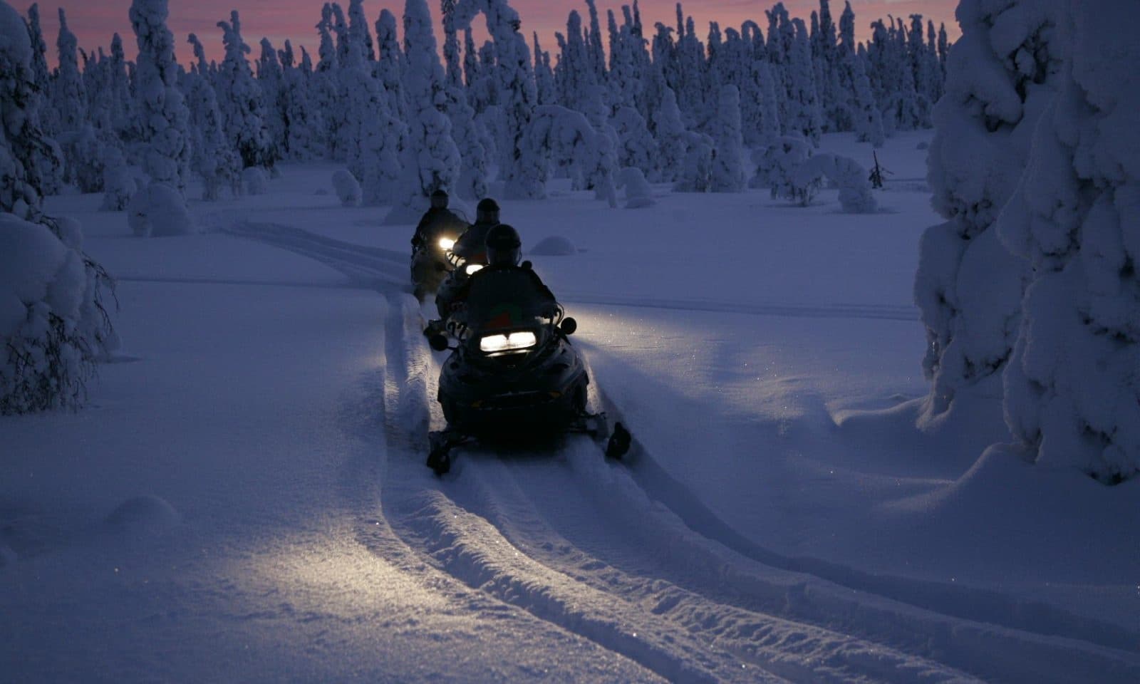 Snowmobile Adventure at Kelo Resort in Lapland