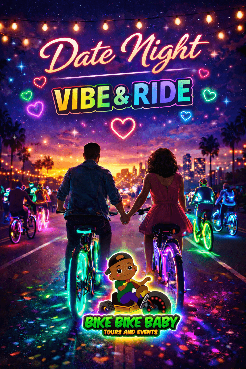 Pedal, Pour, Play: Augusta's Date Night Ride & Vibe