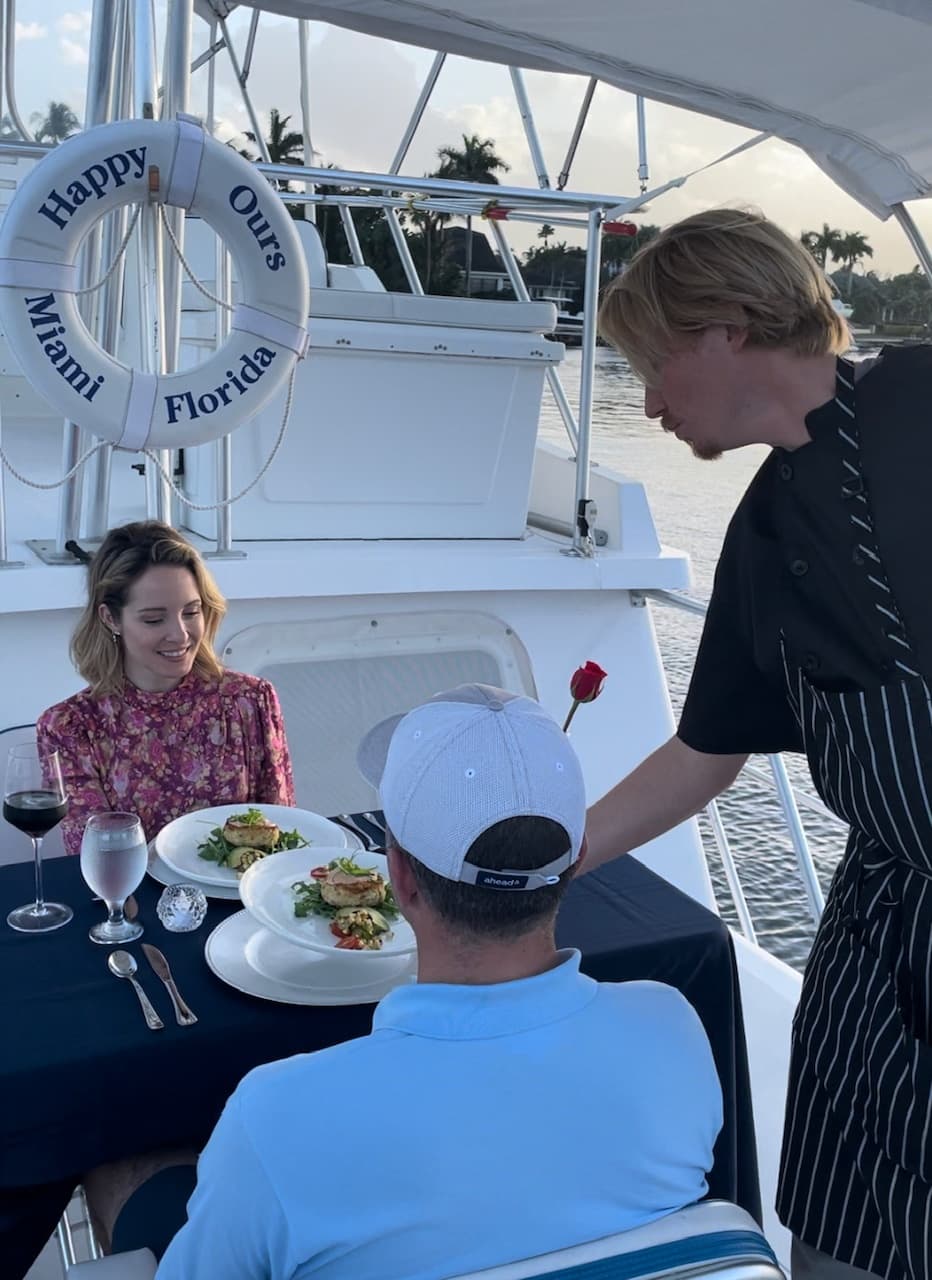 Luxury Dinner Cruise with Chef by Happy Cruises Miami