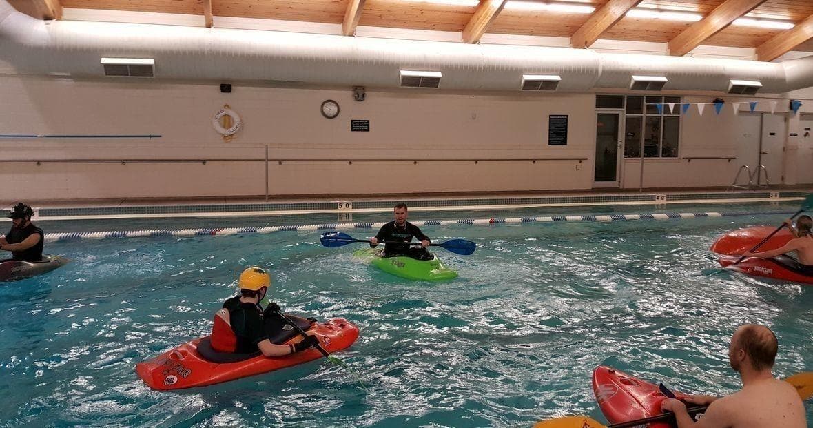 Kayaking Skills & Pool Rolling at Colorado River School