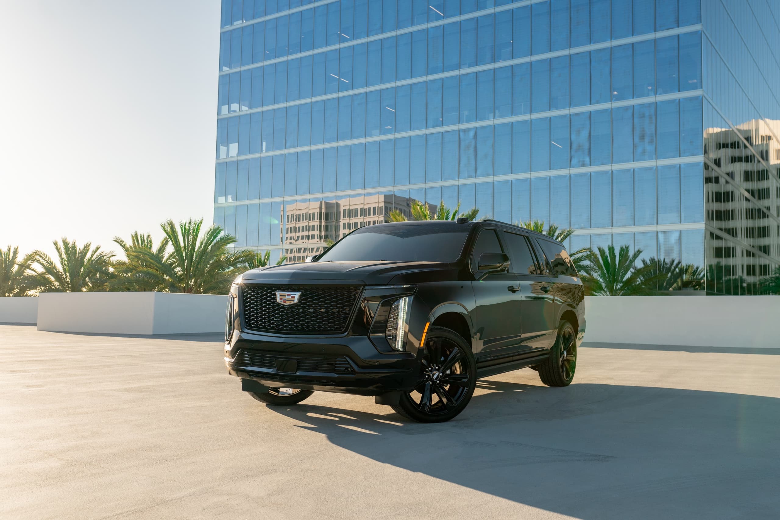 Drive the 2025 Cadillac Escalade with Monza Exotics in Huntington Beach