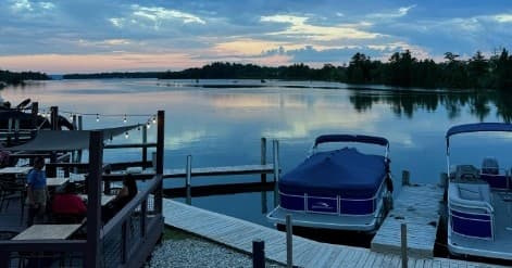 Explore Elk Rapids Aboard a 24' Bennington Tri-toon