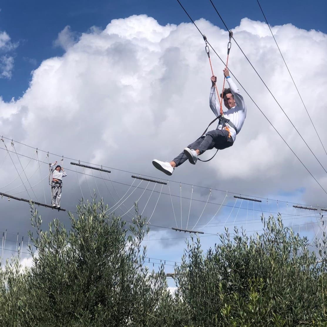 Friends & Mega Jump — Group Zipline Adventure in Cambrils with 140m Cave Landing photo 3