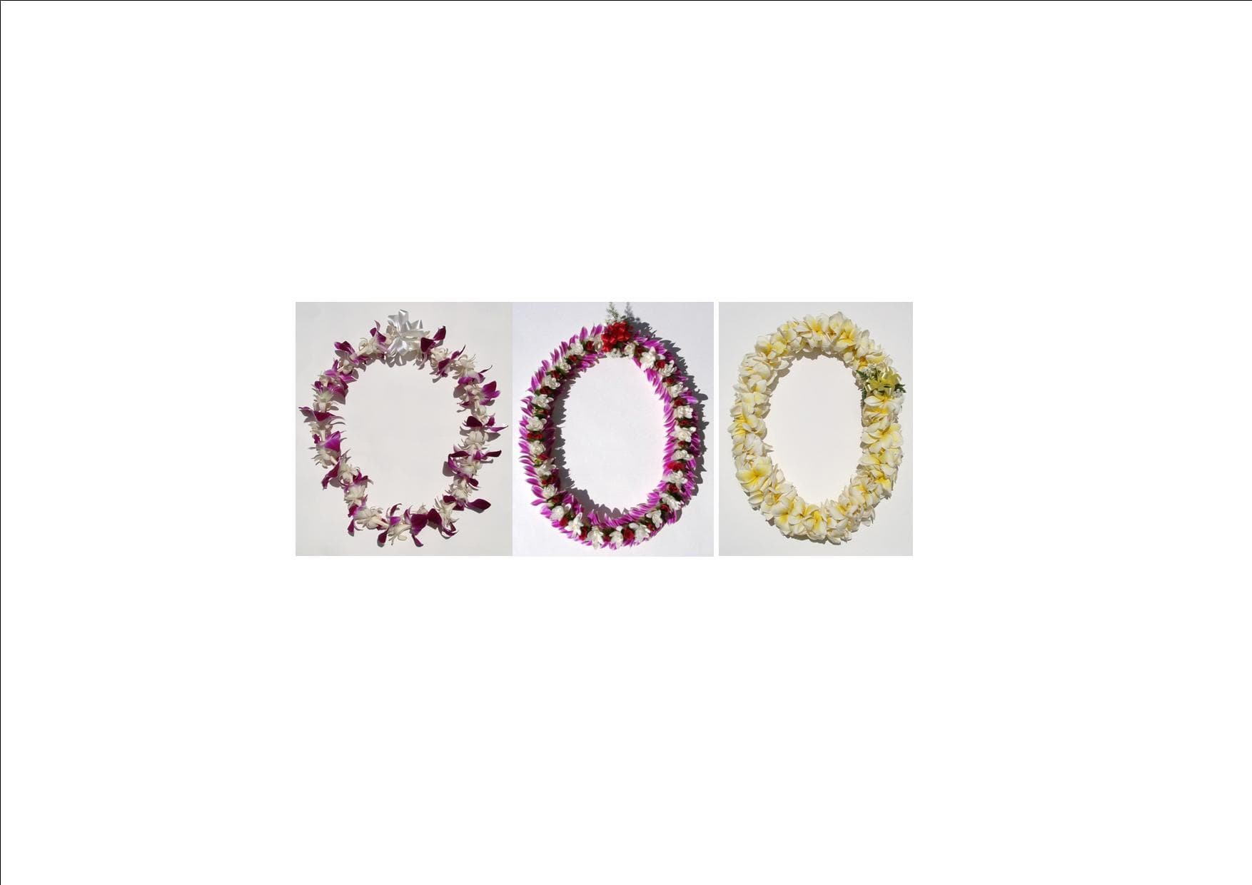 Fresh Flower Lei Services by Leis of Hawaii in Honolulu