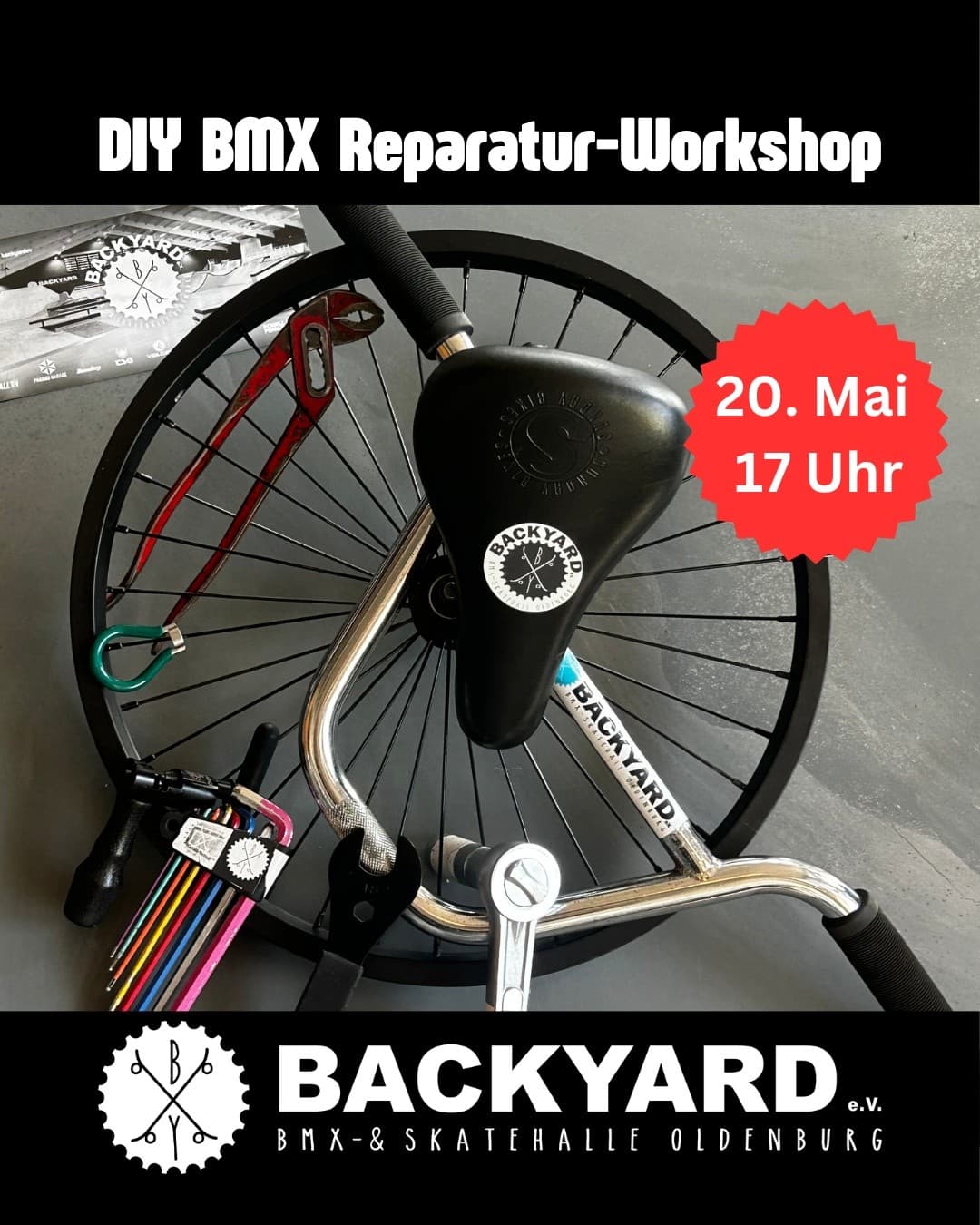 DIY Reparatur Workshop: Learn to Fix Your BMX at Backyard e.V. Oldenburg