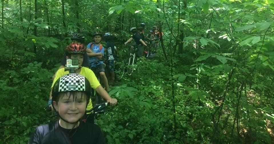 Youth Mountain Biking Camp on Richmond Urban Trails
