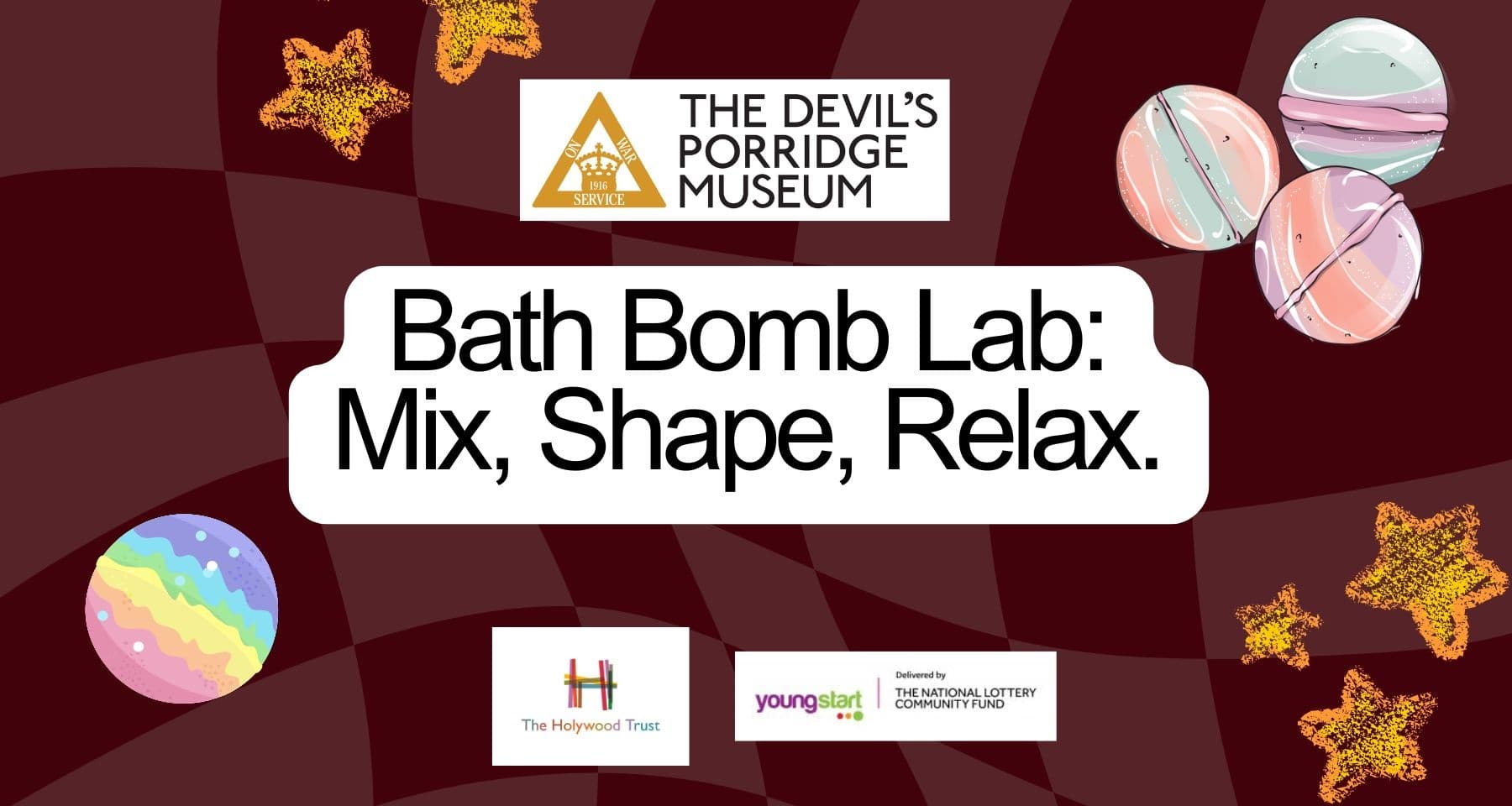 Creative Bath Bomb Workshop at The Devil's Porridge Museum