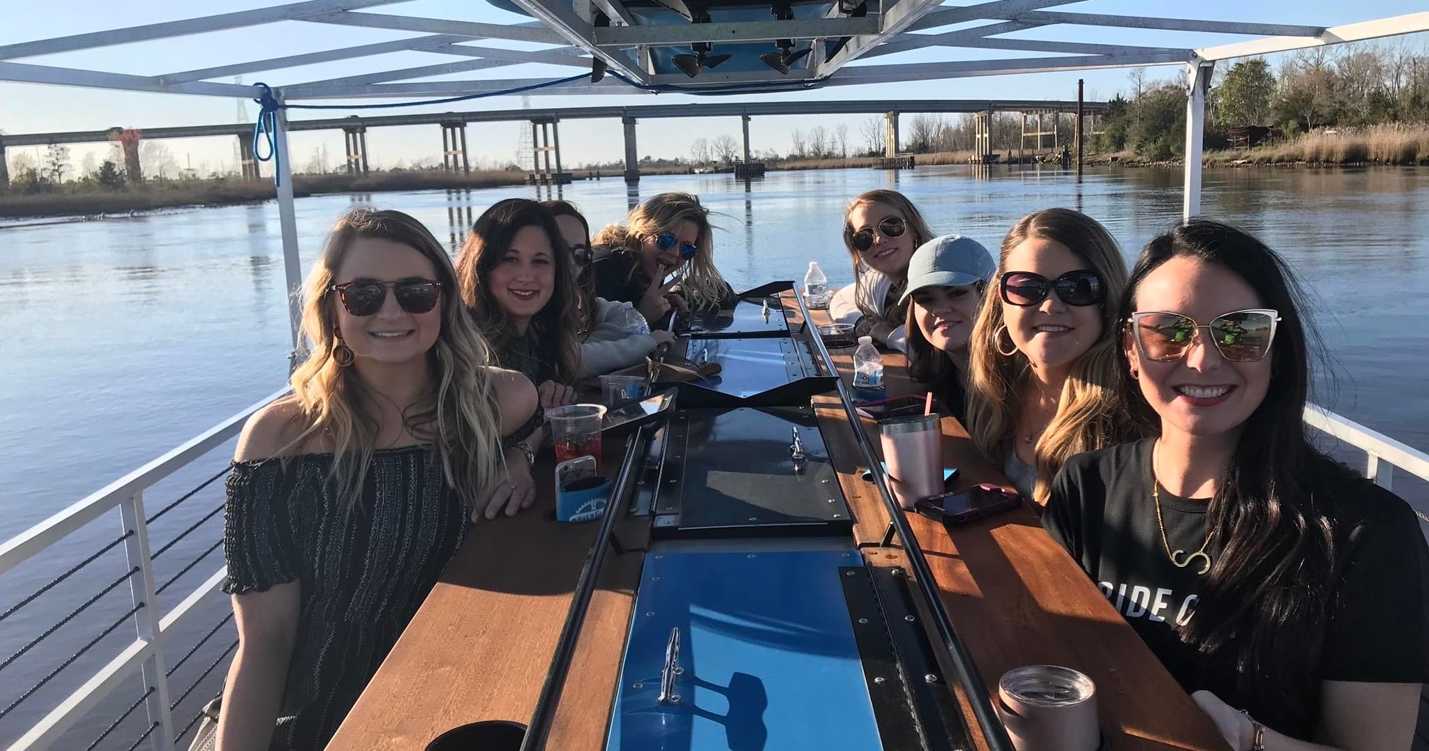 Sunset Cruise Adventure with BrewBoatNC in Wilmington