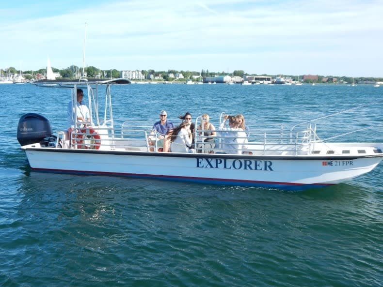 Private Casco Bay Charter: Sunset Cruise in Portland