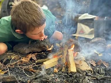 Bushcraft Skills with Scottish Adventure School in Crieff